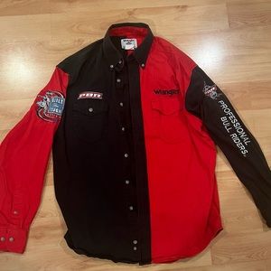 Vintage Wrangler Button Up